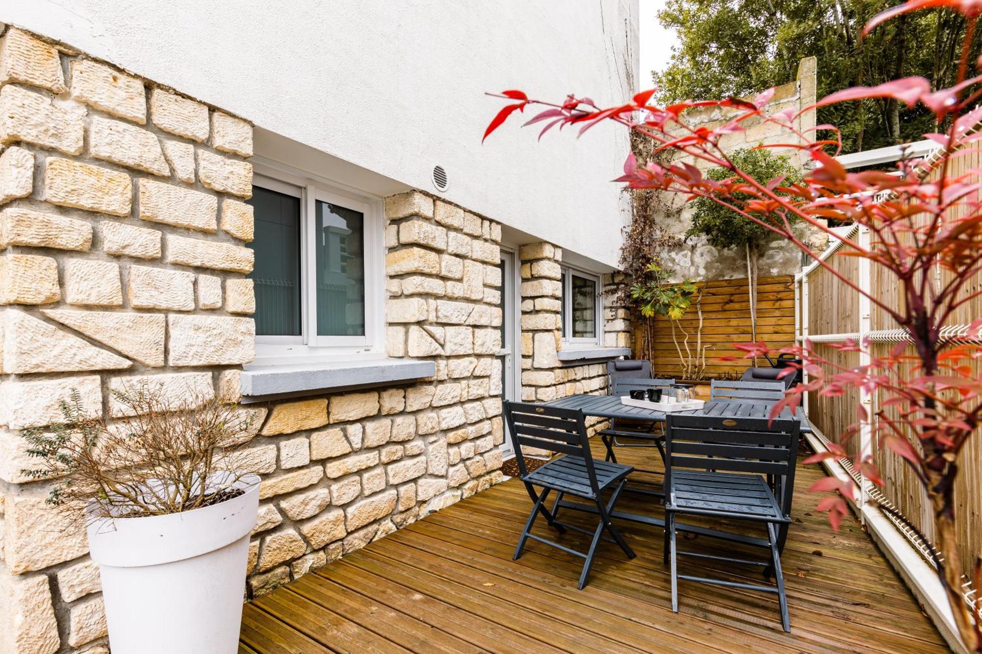 L'Auguste - Appartement Terrasse, 450M De La Plage Ρουαγιάν Εξωτερικό φωτογραφία